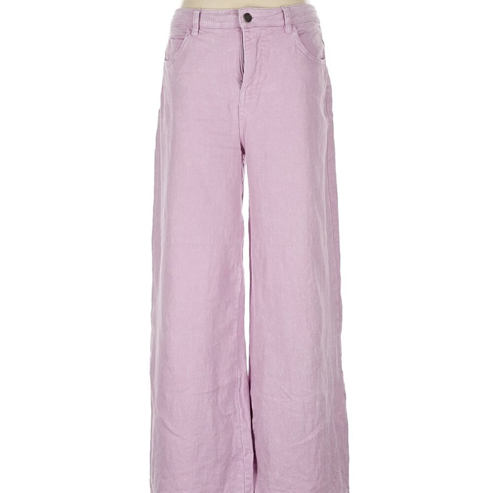Entro Purple Lavender Wide Leg Pants Sz M